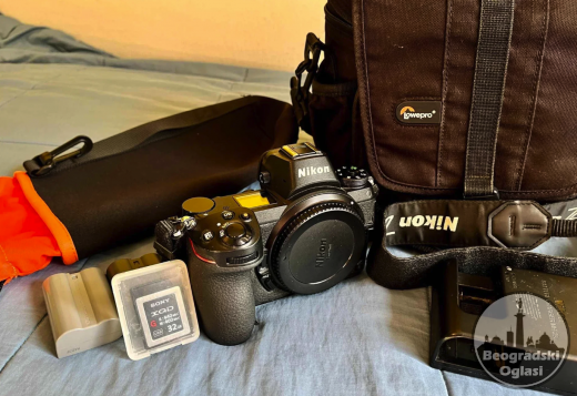 Fotoaparat Nikon Z6 + QXD 32GB + Dodatna baterija+Torba