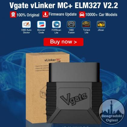 Vgate vLinker MC + V2.2 Bluetooth 4.0 BimmerCode FORScan