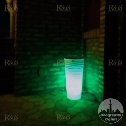 Svetleća Saksija (RGB LED Svetlo) - AKCIJA!!!