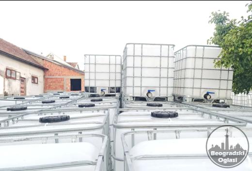 Plastične IBC cisterne-kontejnerI od 1000 l