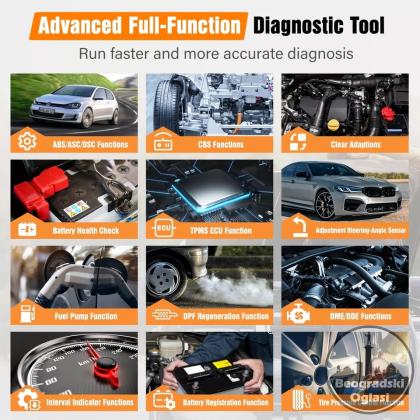 LAUNCH X431 Elite Full OBD2 GM / BMW / Audi / Benz