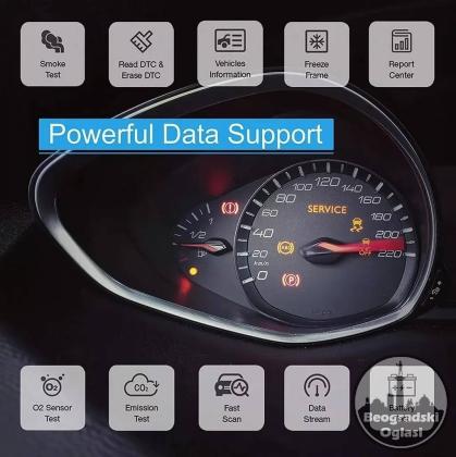 YUERSEAK GeeBT OBD2 Bluetooth iOS Android Auto Dijagnostika