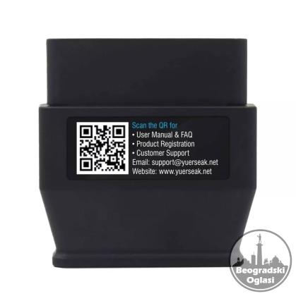 YUERSEAK GeeBT OBD2 Bluetooth iOS Android Auto Dijagnostika