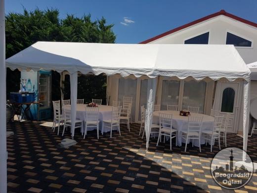Beli šatori pagode tiffany stolice