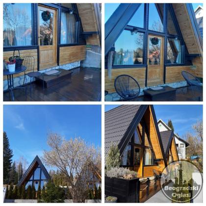 Dve eko brvnare A-frame Centar-Zlatibor