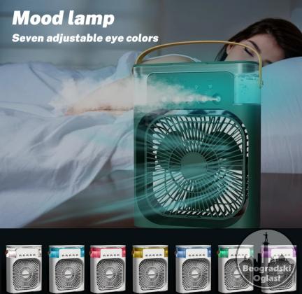 Mini klima ventilator sa vodenom maglom