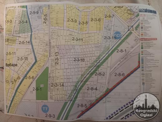 GRADSKO GRAĐEVINSKO ZEMLJIŠTE U RUMI-AUTOPUT NOVI SAD-ŠABAC ŠIRINE 54 m-->25€