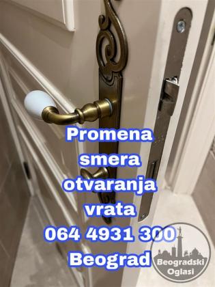 Majstor za popravku mehanizma drvenih vrata