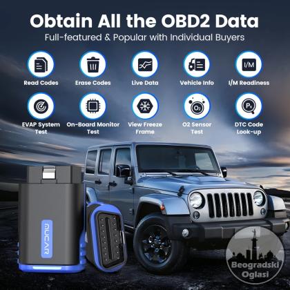 Mucar Driverscan Bluetooth OBD2 Dijagnostika