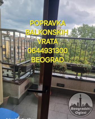 Popravka odpalih prozora i vrata