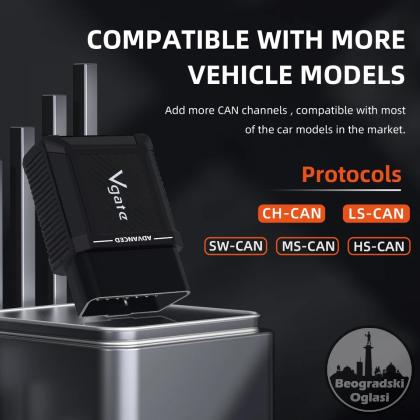 vLinker MS Advanced 12V/24V OBD2 za IOS MFI Android