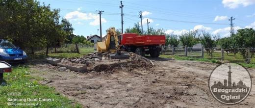 Prevoz građevinskog materijala, odvoz šuta...