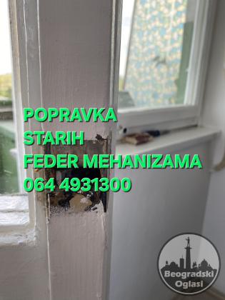 Majstor za popravku mehanizma prozora i vrata