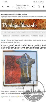 Česma, prof. Esad Muftić