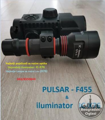 IC iluminator 940nm/850nm Night Vision Noćna Optika za Lov X76