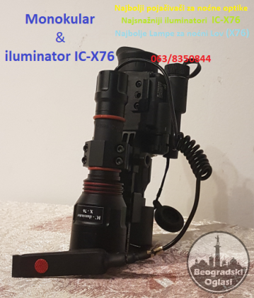 IC iluminator 940nm/850nm Night Vision Noćna Optika za Lov X76