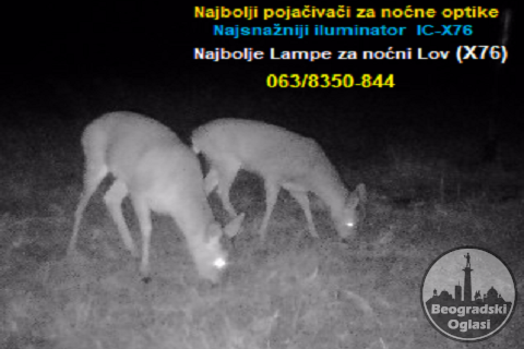 IC iluminator 940nm/850nm Night Vision Noćna Optika za Lov X76