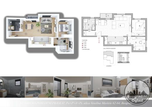 Penthouse Beograd-Vozdovac,Lekino Brdo