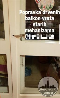 Zamena mehanizma vrata ručke kvake