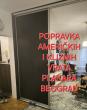 PipravkaAmeričkih iKliznih vrata plakaea balkona