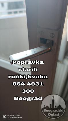 Popravka reparacija drvene stolarije 0644931300 majstor