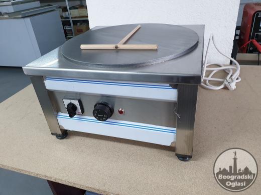 Jednodelna palacinkara crna ploca fi 40cm