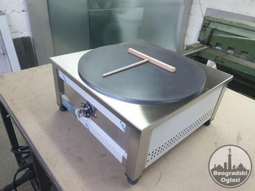 Jednodelna palacinkara fi500mm crna ploca