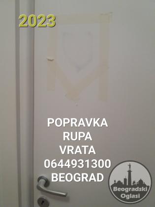 Popravka oštecenih vrata rupa0644931300
