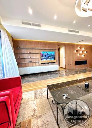 Izdavanje PENTHOUSE Vracar, petosoban, 4 garazna mesta, novogradnja