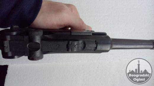 Luger P08 pistolj iz 1914 god.