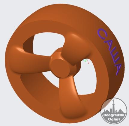 CREO – Pro ENGINEER časovi i izrada 3d modela