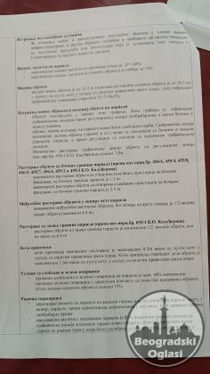 ODLIČNA investicija 30 ari dozvoljeno P+2+Pk po informaciji