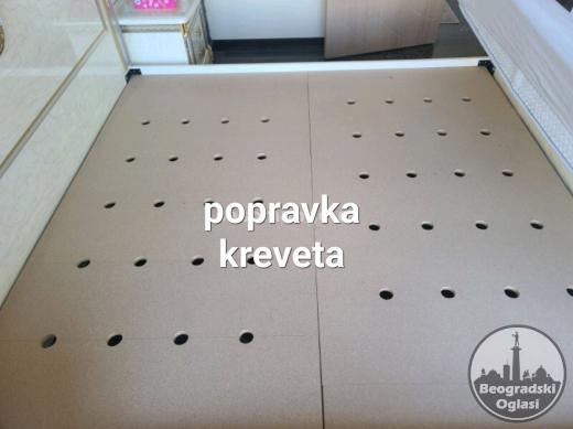 Ojačavanje kreveta naslona zamena toćkova