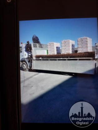 Prodajem kamion Mercedes Benz Atego 1823L/4X2, Kiper sa kranom