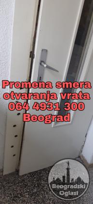 PROMENA SMERA OTVARANJA VRATA 0644931300