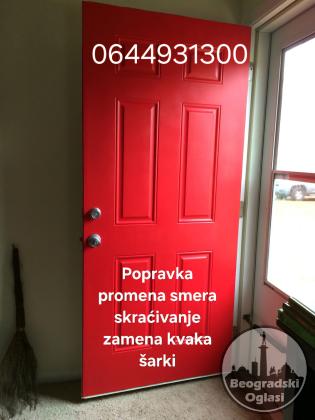 PROMENA SMERA OTVARANJA VRATA 0644931300