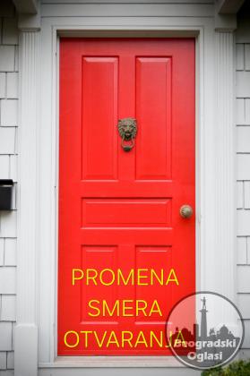 PROMENA SMERA OTVARANJA VRATA 0644931300