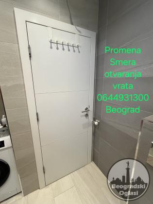 PROMENA SMERA OTVARANJA VRATA 0644931300