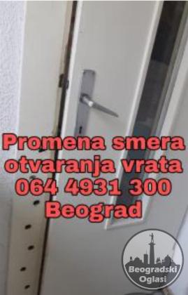 Promena smera otvaranja vrata 0644931300 skraćivanje