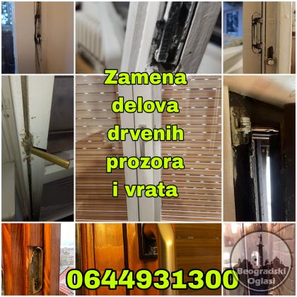 Reparacija trulih drvenih prozora 0644931300