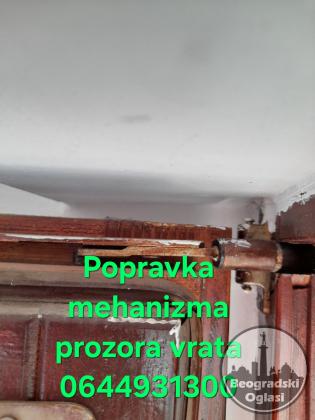 Zamena mehanizma vrata prozora 0644931300 drvenih