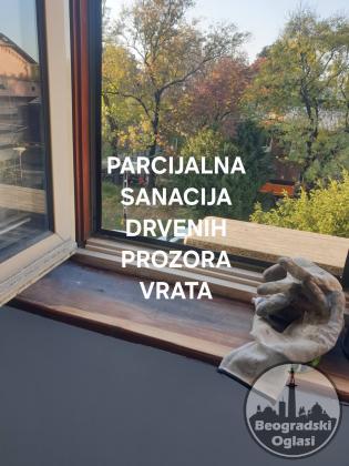 Sanacija trulih prozora 0644931300 vrata drvenih