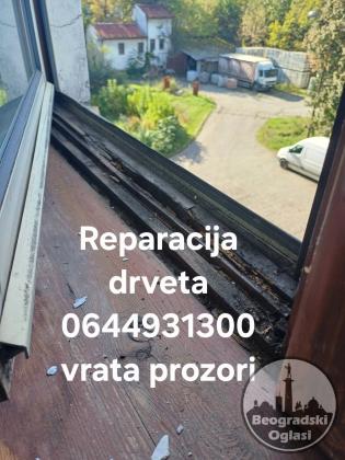 Reparacija trulih drvenih prozora 0644931300
