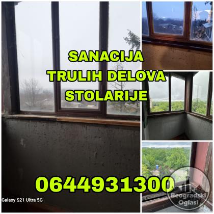 Reparacija trulih drvenih prozora 0644931300