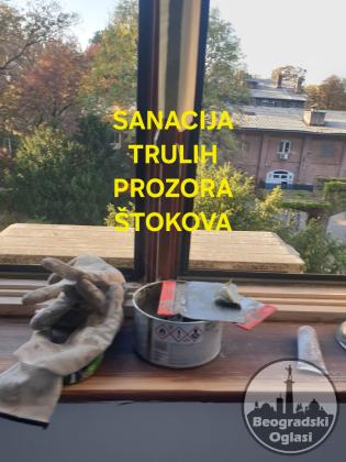 Sanacija trulih prozora 0644931300 vrata drvenih