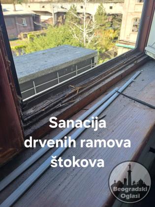 Reparacija trulih drvenih prozora 0644931300