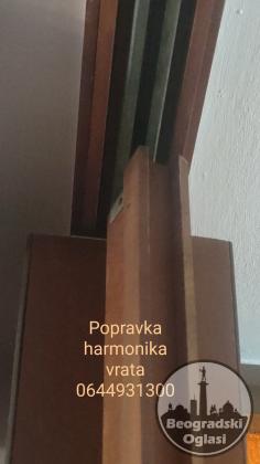 Majstor za pipravku harmonika vrata drvenih skaj..