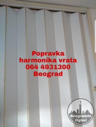 Majstor za pipravku harmonika vrata drvenih skaj..