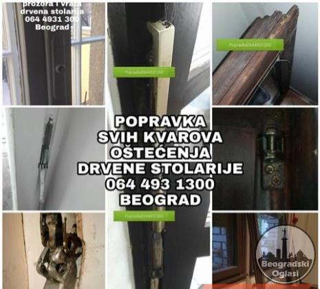 Majstor za popravku drvenog prozora 0644931300