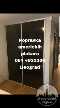 Popravka američih i kliznih vrata plakara NOVI SAD